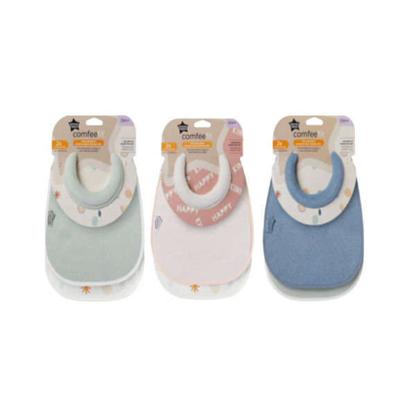 Tommee Tippee Feeding Bibs 2Pcs