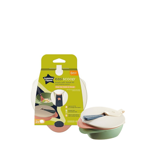 Tommee Tippee Easy Scoop Feeding Bowl And Lid