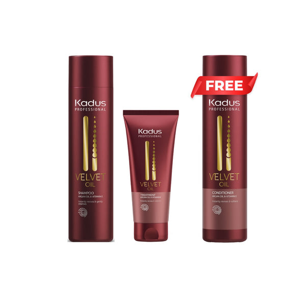 Kadus Professionals Velvet Oil Hair Care Set