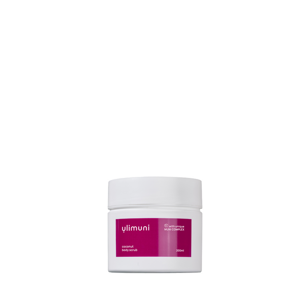 Ylimuni Body Scrub With Coconut Flakes
