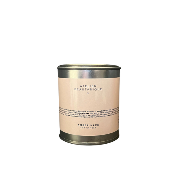 Atelier Beautanique Soy Candle Amber Haze 300g