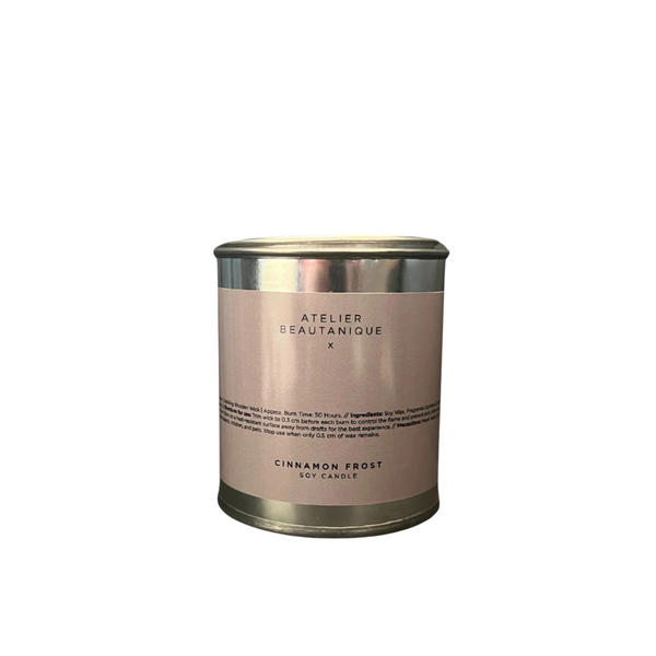 Atelier Beautanique Soy Candle Cinnamon Frost 300g