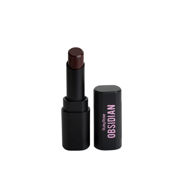 Ruby Rose Obsidian Cream Satin Lipstick 3.5ml