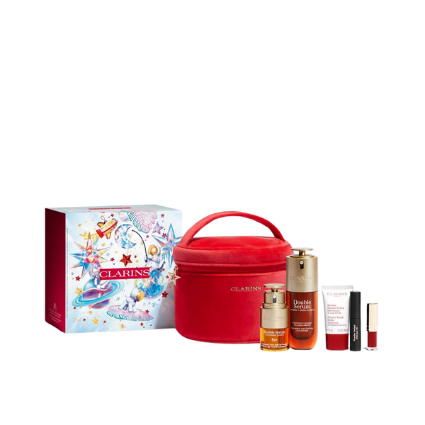 Clarins Double Serum 30ml And Double Serum Eyes Christmas Set