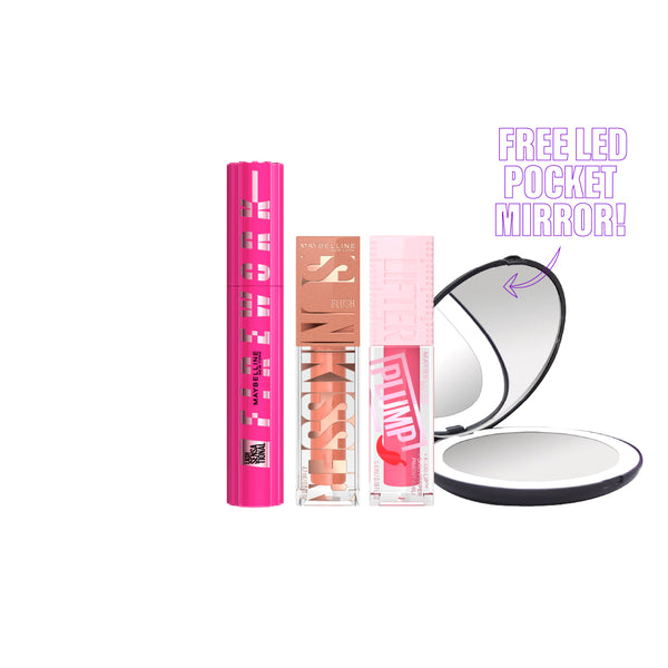 Maybelline Sensational Bundle + Free Mirror At 25% Off