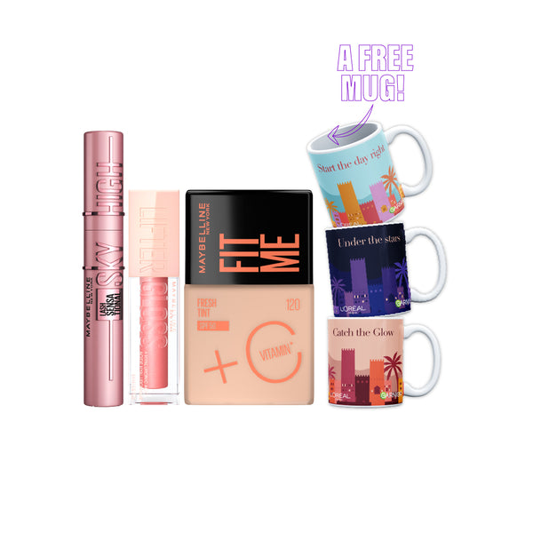 Maybelline Gorgeous Look Essentials Bundle 20% Off