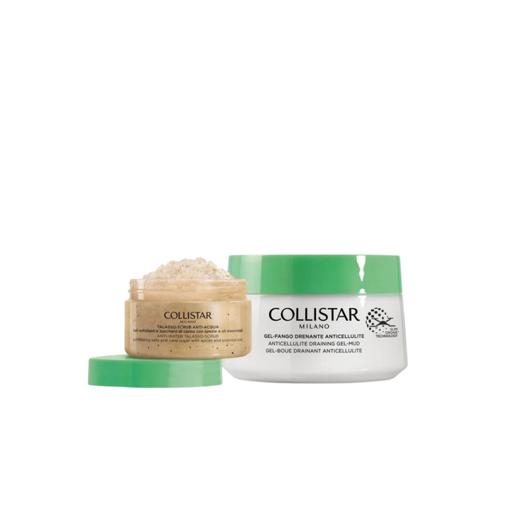 Collistar Set Antiwater Scrub 150g + Draining Gel Mud 400ml