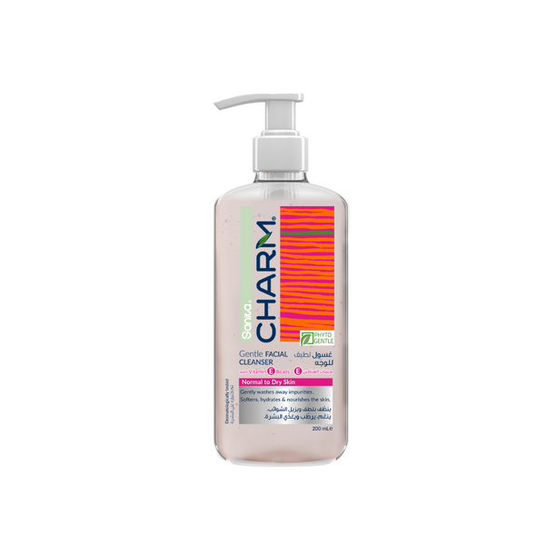 Charm Face Wash With Vitamin E For Dry Skin 200ml