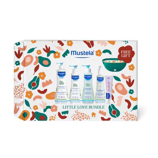 Mustela Little Love With Green Belt Bag Terracota Box