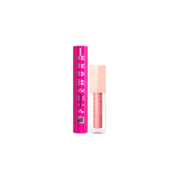 Maybelline Firework Mascara x Lifter Gloss Bundle At 15% Off