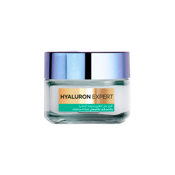 L'Oréal Paris Hyaluron Expert Moisturiser and Anti-Aging 8h Shine Control Replumping Gel -Cream