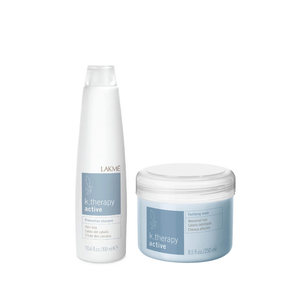 Lakme Duo Of Active Shampoo + Fortifying Mask Set