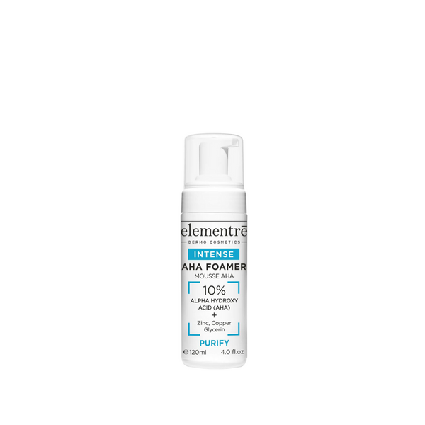 Elementre 10% Glycolic Acid AHA Foamer 120ml