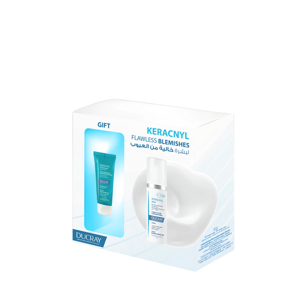 Ducray Keracnyl Serum + Free Gel Set