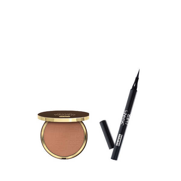 Pupa Milano Skinny Liner x Desert Bronzing Bundle At 30% Off