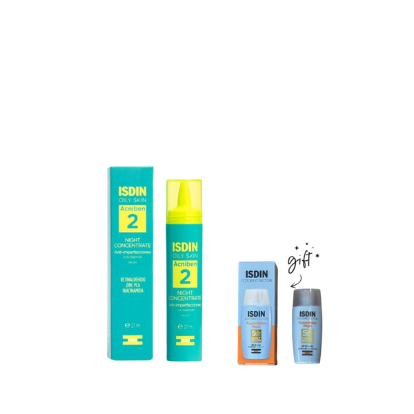 Isdin Acniben Anti-Blemish Serum + Free Sunscreen Bundle