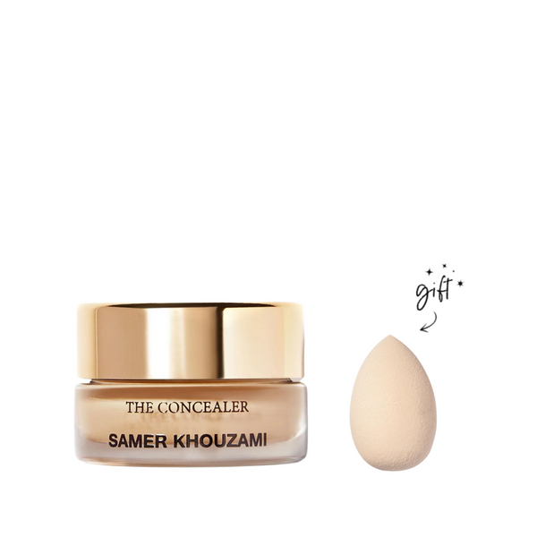 Samer Khouzami The Concealer + Free Blending Sponge Bundle