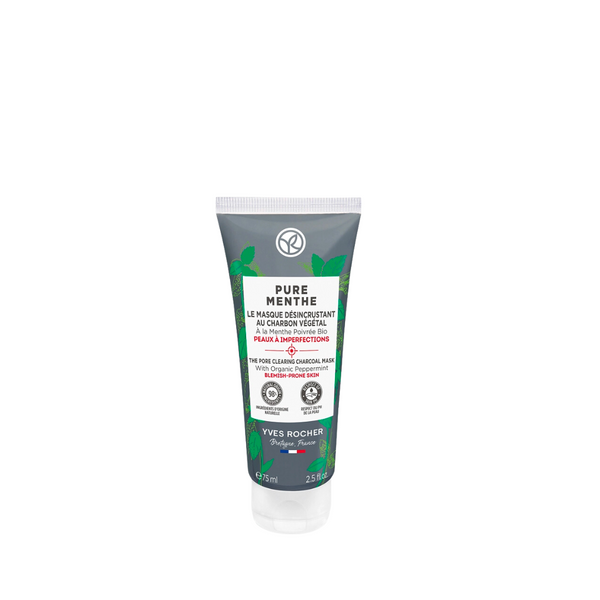 Yves Rocher Pure Menthe The Pore Cleaning Charcoal Mask 75ml