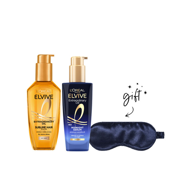L'Oreal Paris Elvive Extraordinary Oil Treatment Bundle + Free Gift