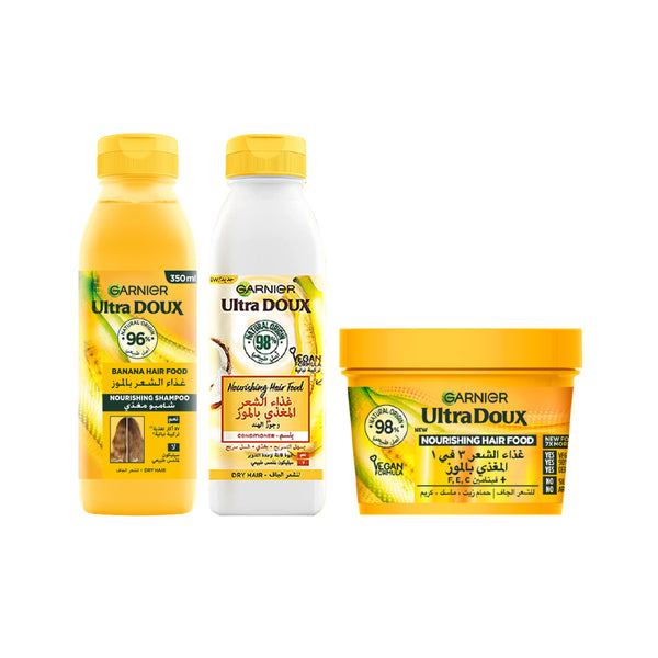 Garnier Hair Food Banana Sundae Bundle 20% Off