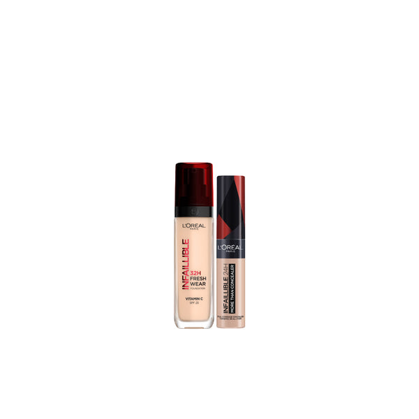 L'Oreal Paris Freshwear Foundation And Concealer Bundle At 25% Off