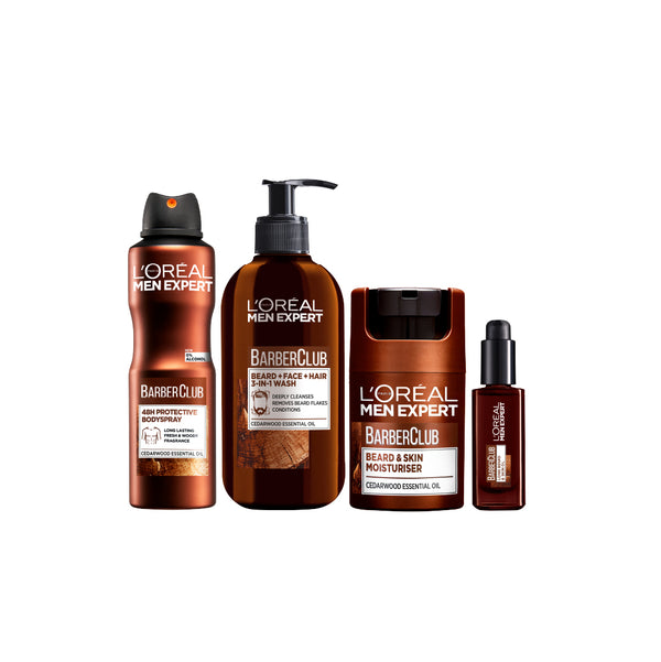L'Oréal Men Expert Barber Club Spray Routine Bundle At 30% Off