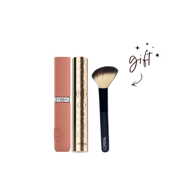 L’Oréal Paris Lipstick X Panorama Bundle 20% Off + Blush Brush