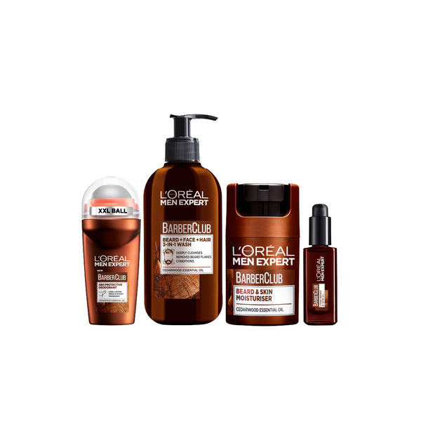 L'Oréal Men Expert Barber Roll Spray Routine Bundle At 30% Off