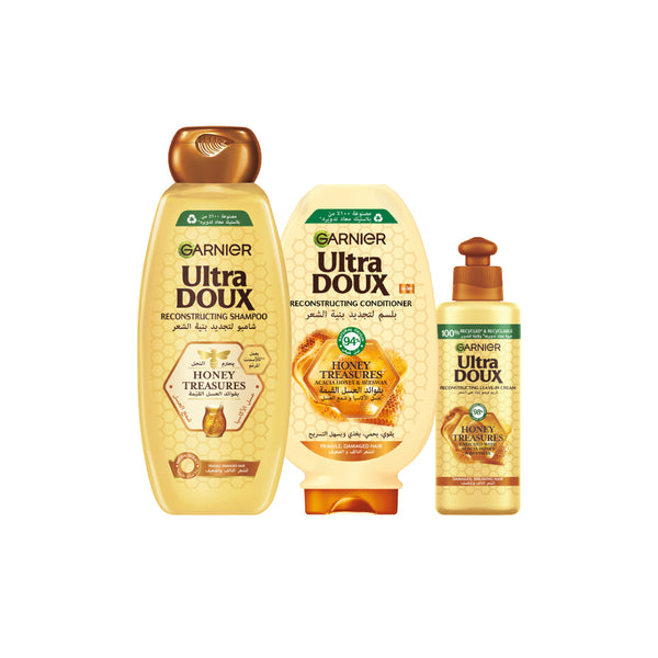 Garnier Ultra Doux Honey Treasures Full Range Bundle At 20% Off