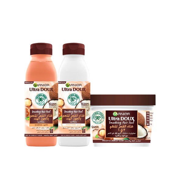 Garnier Hair Food Routine For Curly Hair Bundle 20% Off