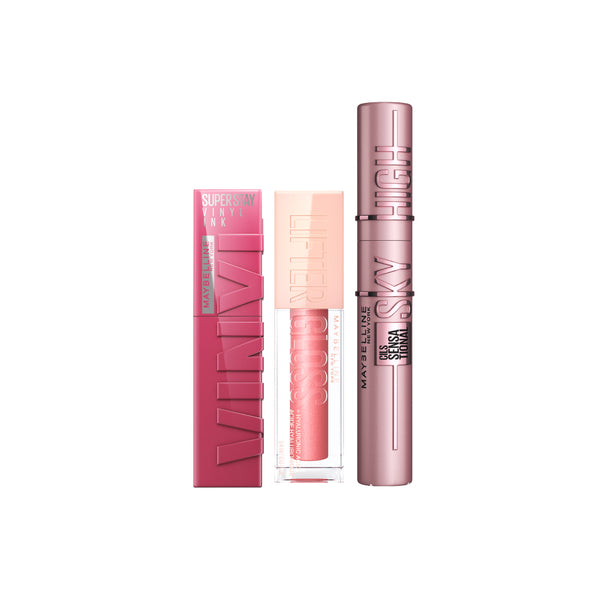 Maybelline Sky High x Lifter Gloss x Vinyl Ink Bundle 20% Off