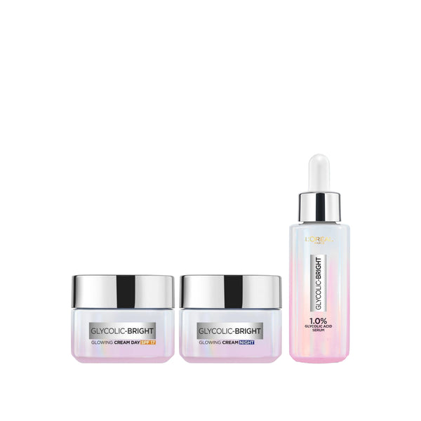 L’Oreal Paris Glycolic Glowing Bundle At 25% Off