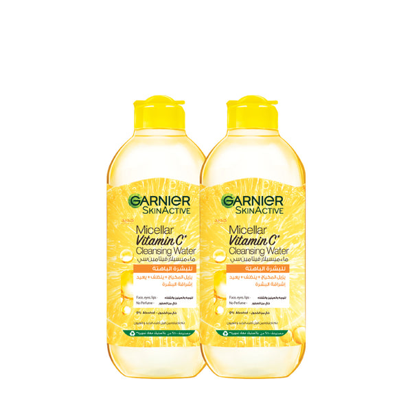 Garnier Vitamin C Micellar Water Duo Bundle At 15% Off