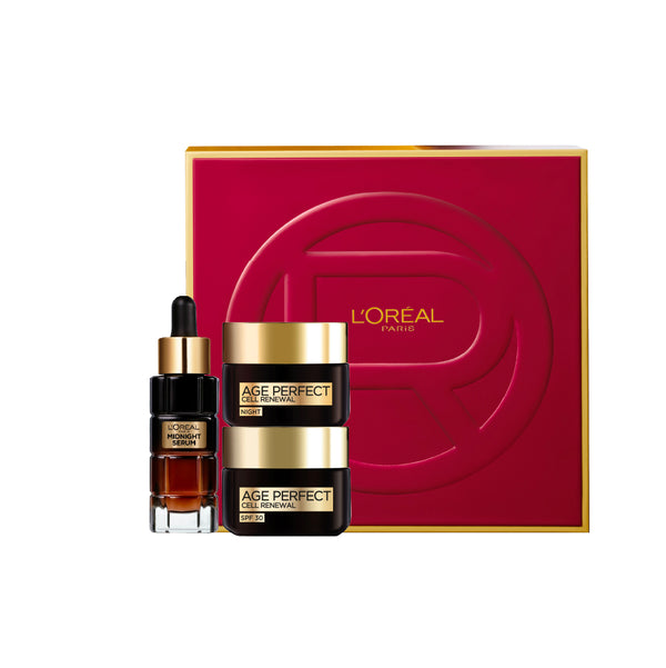L'Oréal Paris Cell Renew Day And Night Bundle 20% Off + Box