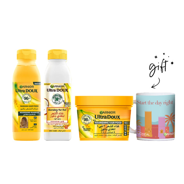 Garnier Hair Food Full Range Bundle + Free Mug At 20% Off Bundle