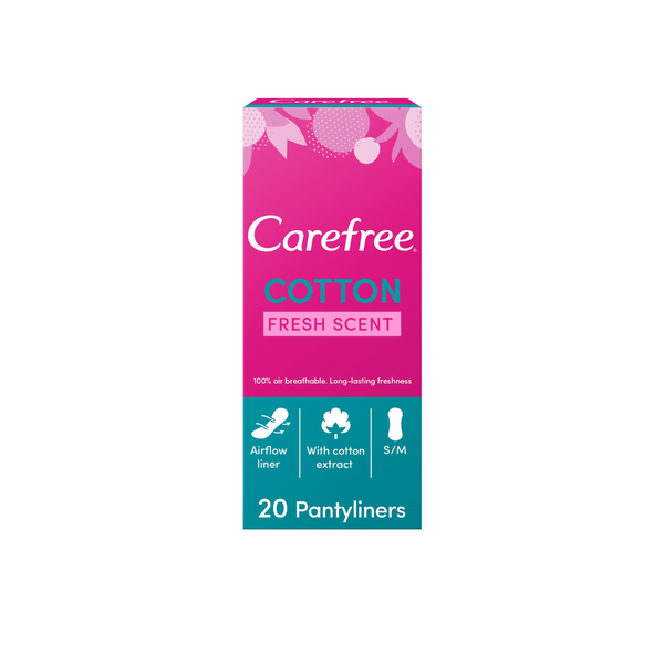 Carefree Cotton Feel with Fresh Scent