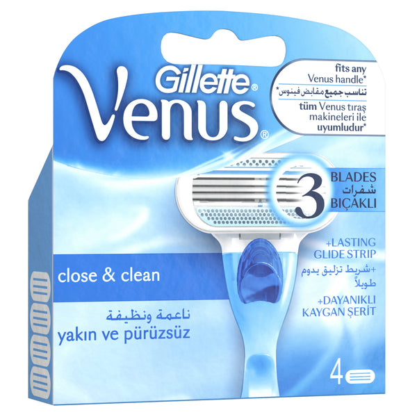 Gillette Venus Blades 4's For Women