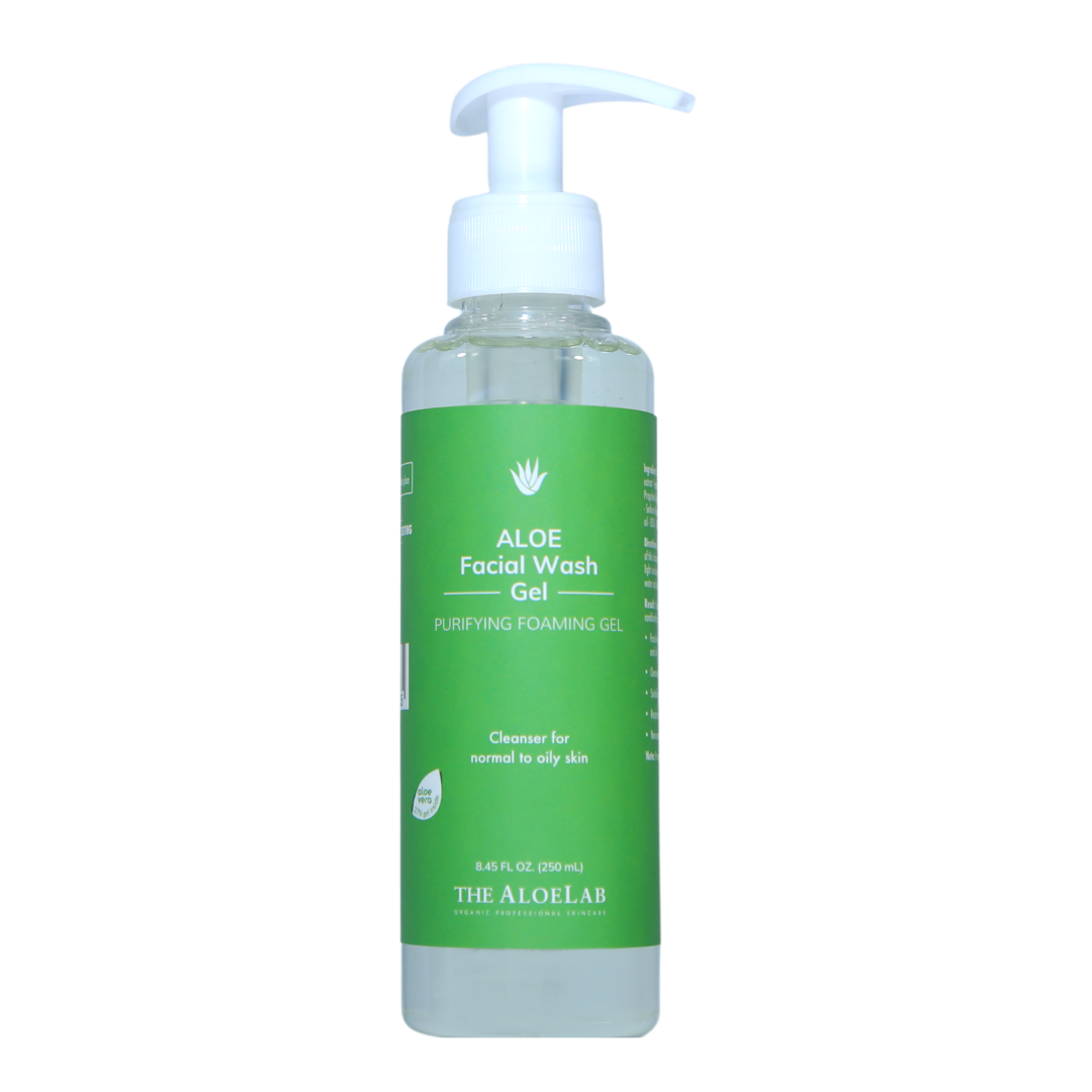 Aloe Facial Wash Gel Normal And Oily Skin Skincare Feel22
