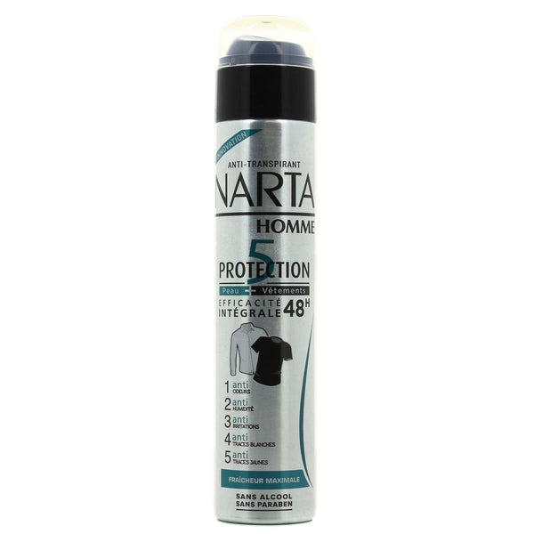 Narta Men Deodorant Atomizer Anti-Perspirant Protection 5