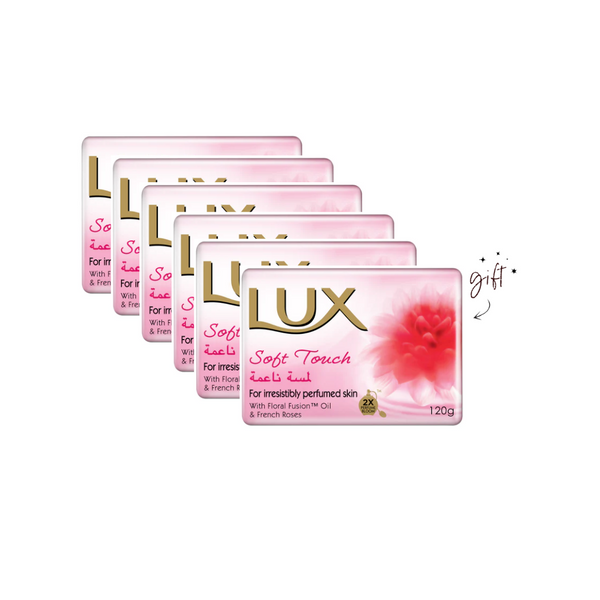 Lux Bar Soft Touch Soap 85gr 5+1 Free