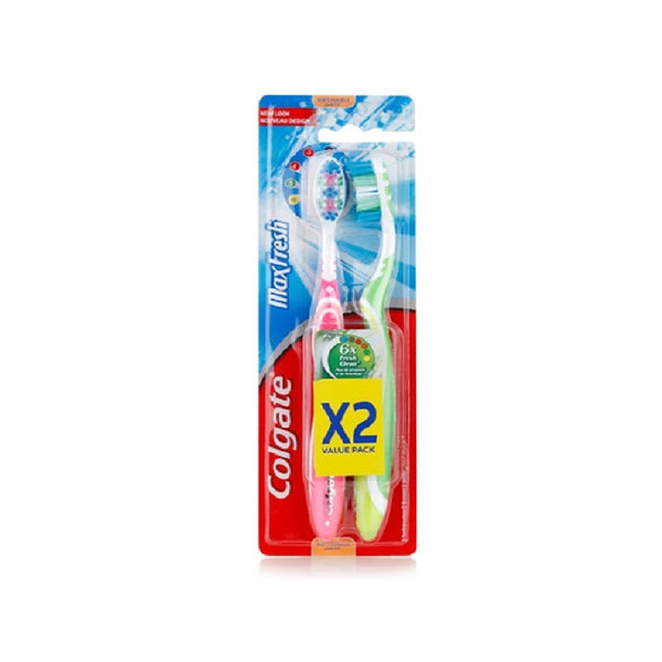 Colgate Maxfresh Soft Twinpack Toothbrush