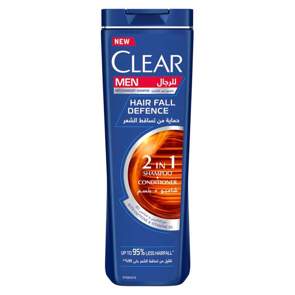 Clear Men Hair Fall Defense Anti-Dandruff 2 in 1 Shampoo & Conditioner - 360ml