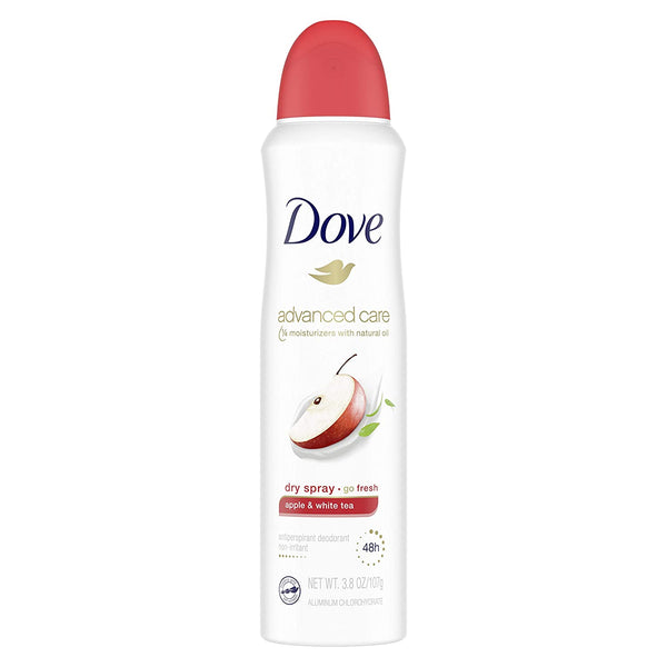 Dove For Women Antiperspirant Apple&White Tea Deodorant Spray 250ML