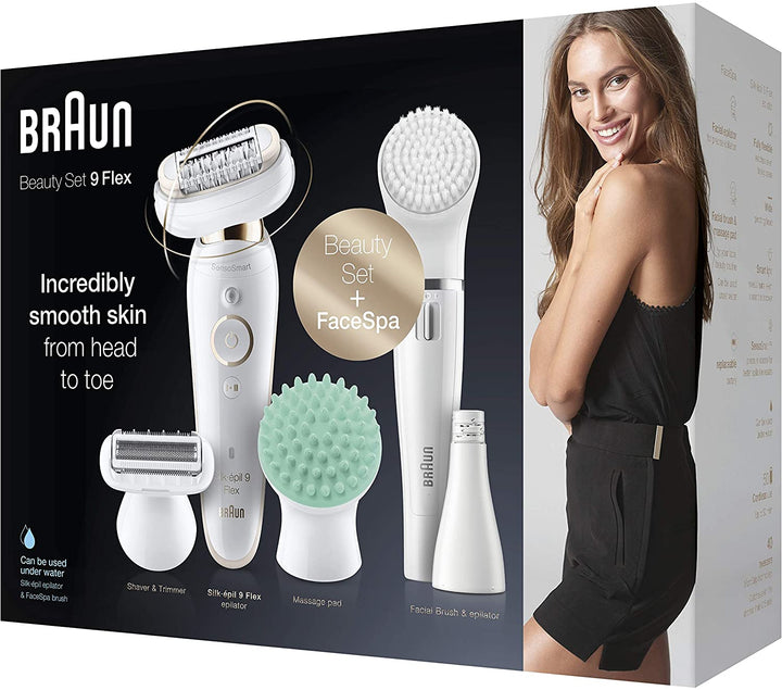 Buy Braun Silk Epil Wet & Dry Epilator With Exfolation Brush Ses 9010  online - Free delivery available in Lebanon Buy Braun Silk Epil Wet & Dry  Epilator With Exfolation Brush Ses