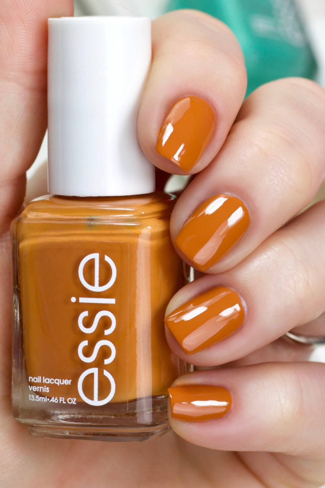 Essie FEAR OR DESIRE Nail Polish Swatches and Review - Summer 2012 -  Blushing Noir