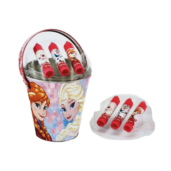 Disney Frozen Fruity Lip Balms Tin Bucket