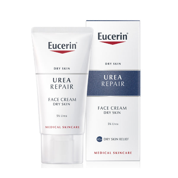 Eucerin UreaRepair Dry Skin Smoothing Face Cream with 5% Urea