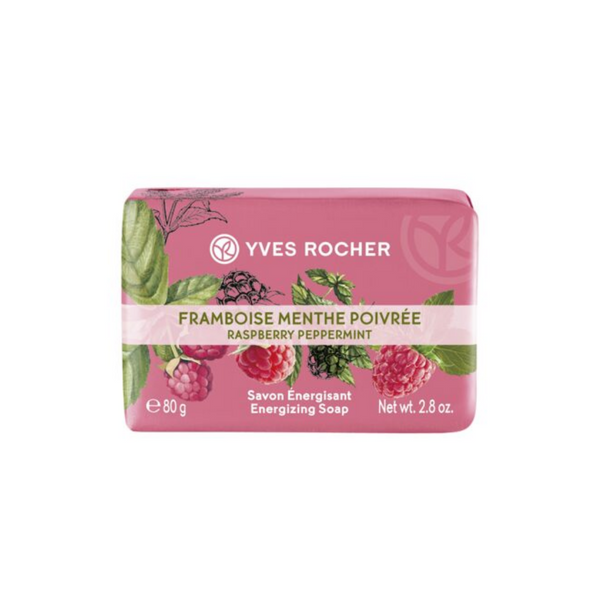 Yves Rocher Soap Raspberry Peppermint 80g