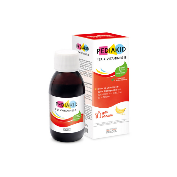 Pediakid Iron + Vitamin B Enhances Iron Intake Syrup