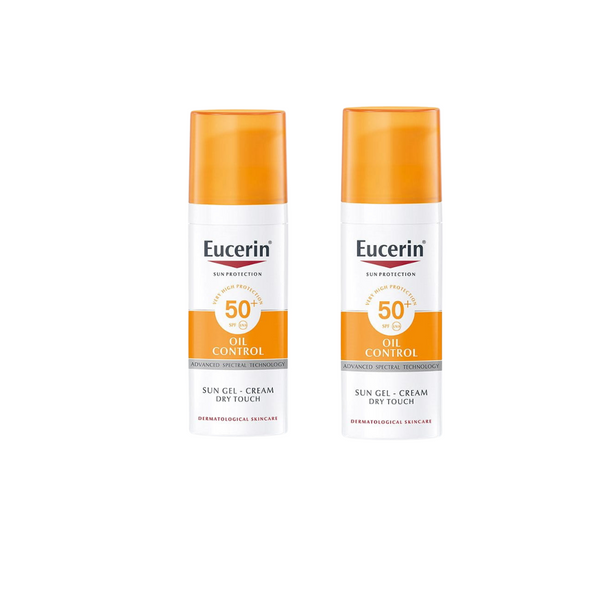 Eucerin Sun Gel-Creme Oil Control Dry Touch SPF50+ 50 ml- 50% Off Second One